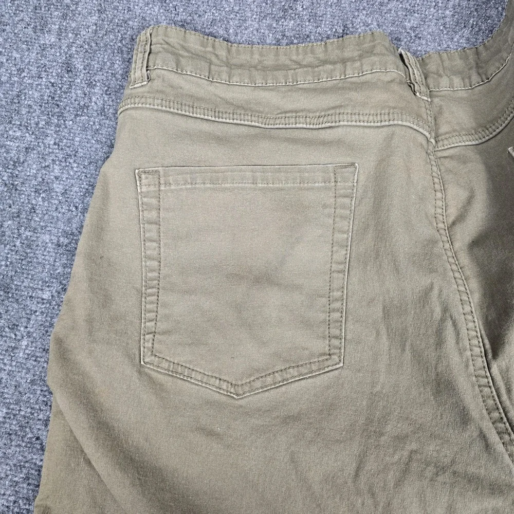 Smith's Workwear Pants Men's‎ 44x30 Stretch Fleece Lined Canvas 5 Pocket Brown